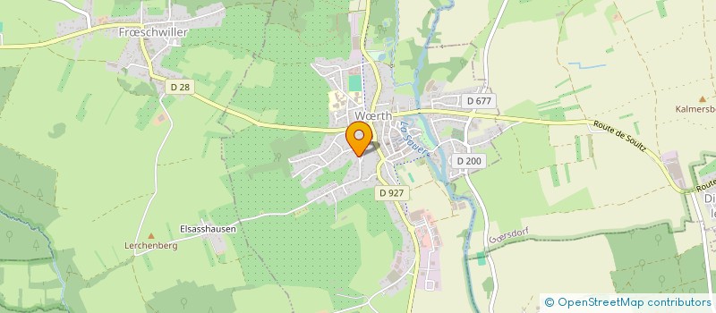 localisation de l'entreprise MONSIEUR NICOLAS TRENDEL  WRTH