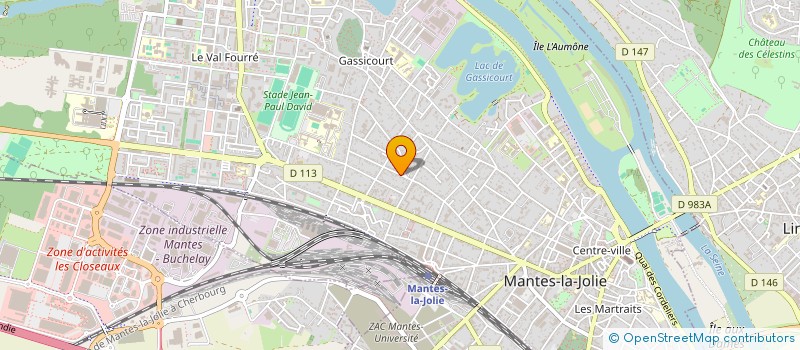 localisation de l'entreprise MONSIEUR NICOLAS TRICOT  MANTES-LA-JOLIE