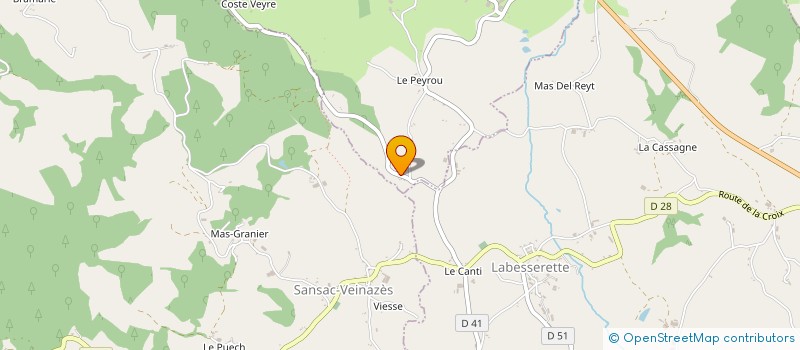 localisation de l'entreprise MONSIEUR NICOLAS TRIN à LACAPELLE-DEL-FRAISSE