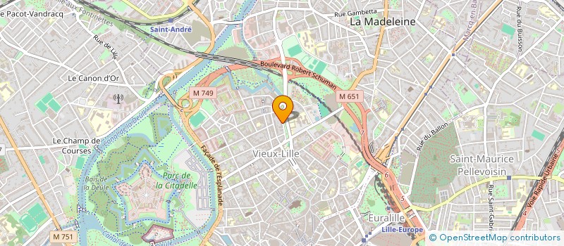 localisation de l'entreprise MONSIEUR NICOLAS TRIOUX à LILLE