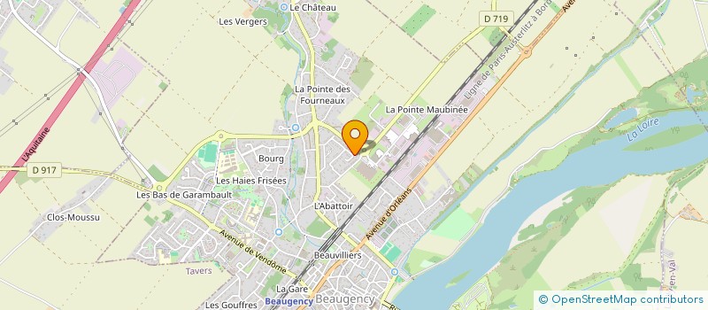 localisation de l'entreprise MONSIEUR NICOLAS TRONET à BEAUGENCY