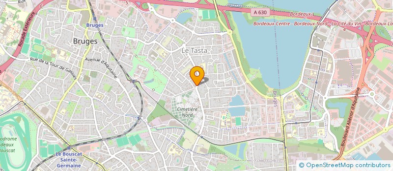 localisation de l'entreprise MONSIEUR NICOLAS TROPHIME  BRUGES