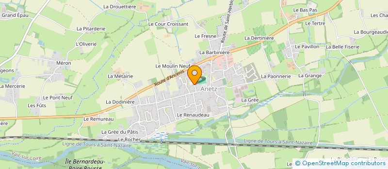 localisation de l'entreprise MONSIEUR NICOLAS TROUILLET  VAIR-SUR-LOIRE