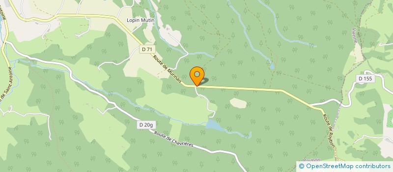 localisation de l'entreprise MONSIEUR NICOLAS TROUILLOUD  ROYBON