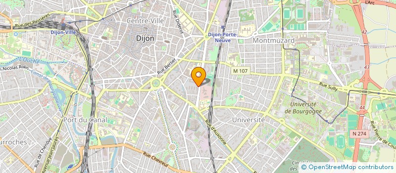 localisation de l'entreprise MONSIEUR NICOLAS TROUSSON à DIJON