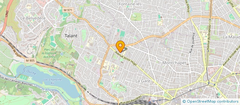 localisation de l'entreprise MONSIEUR NICOLAS TRULTZSCH  DIJON