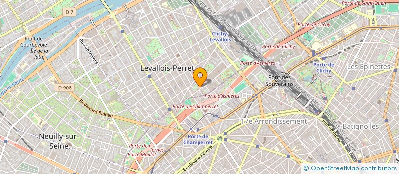 localisation de l'entreprise MONSIEUR NICOLAS TRUMEAU à LEVALLOIS-PERRET