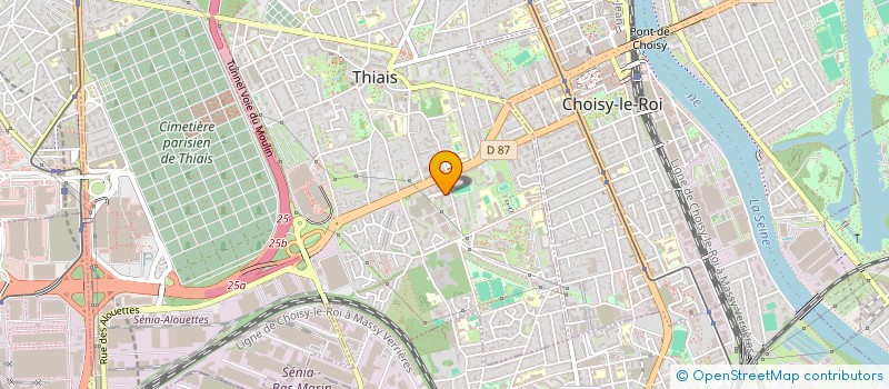 localisation de l'entreprise MONSIEUR NICOLAS TRYZNA  THIAIS
