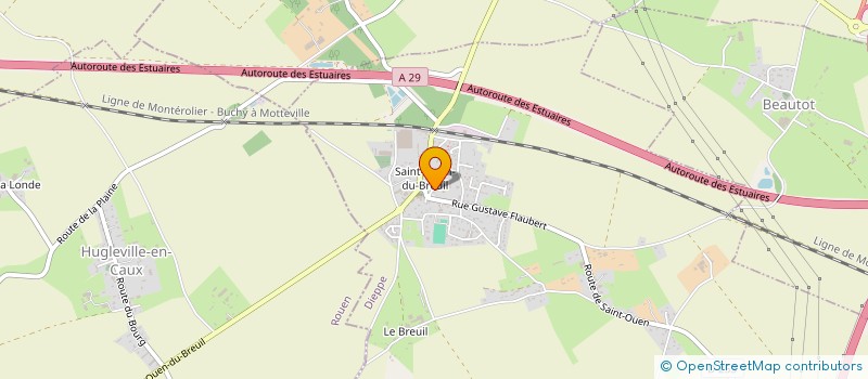 localisation de l'entreprise MONSIEUR NICOLAS TUECH  SAINT-OUEN-DU-BREUIL