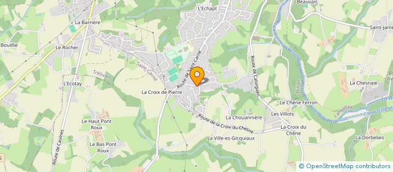 localisation de l'entreprise MONSIEUR NICOLAS TUFFREAU  DINAN