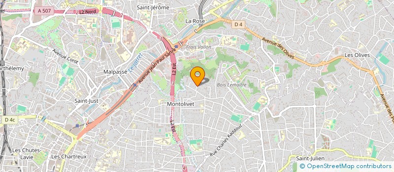 localisation de l'entreprise MONSIEUR NICOLAS TURIN à MARSEILLE