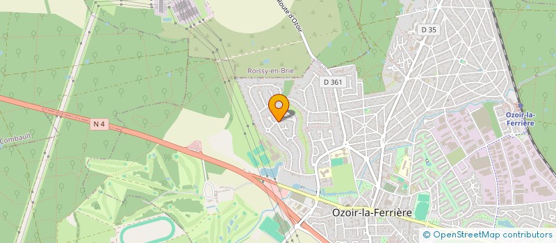 localisation de l'entreprise MONSIEUR NICOLAS TURKMANI  OZOIR-LA-FERRIERE