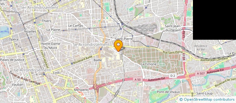 localisation de l'entreprise MONSIEUR NICOLAS TUSSEAU à MARSEILLE