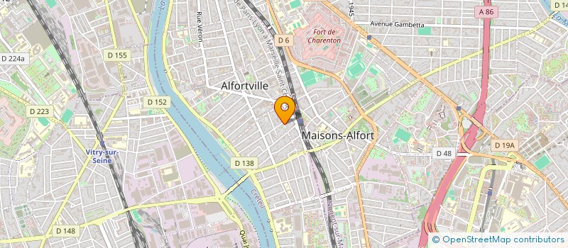 localisation de l'entreprise MONSIEUR NICOLAS TUTEALCA à ALFORTVILLE