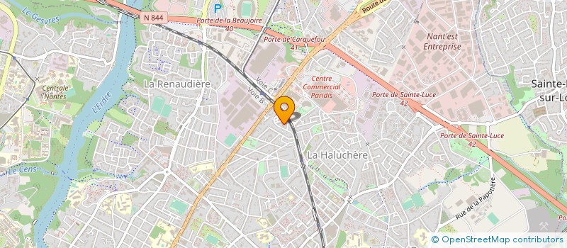 localisation de l'entreprise MONSIEUR NICOLAS TYTGAT à NANTES