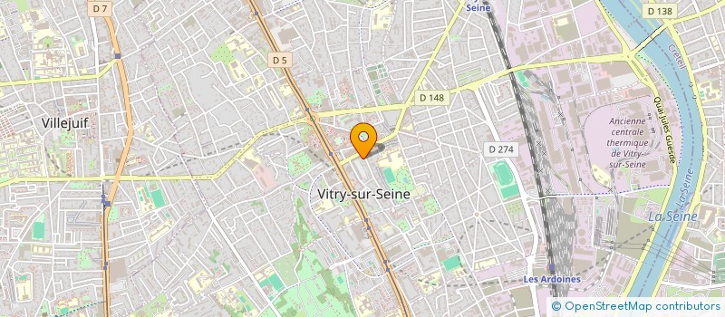 localisation de l'entreprise MONSIEUR NICOLAS UGHETTO-MICLET à VIRY-CHATILLON