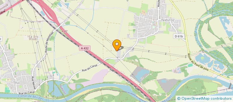 localisation de l'entreprise MONSIEUR NICOLAS ULMANN  NIEVROZ