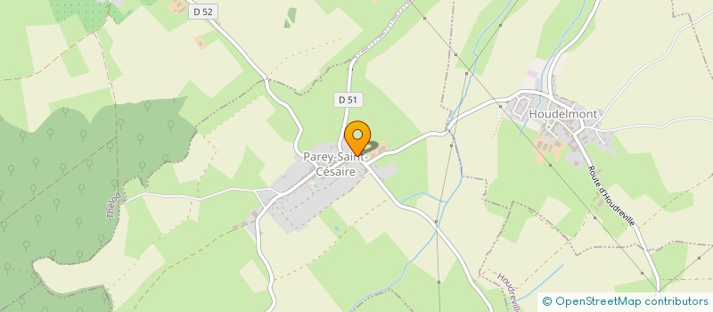localisation de l'entreprise MONSIEUR NICOLAS URION  PAREY-SAINT-CESAIRE