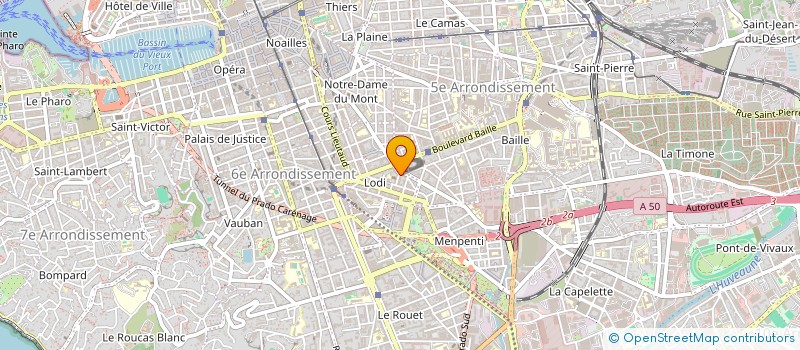 localisation de l'entreprise MONSIEUR NICOLAS UROS à MARSEILLE