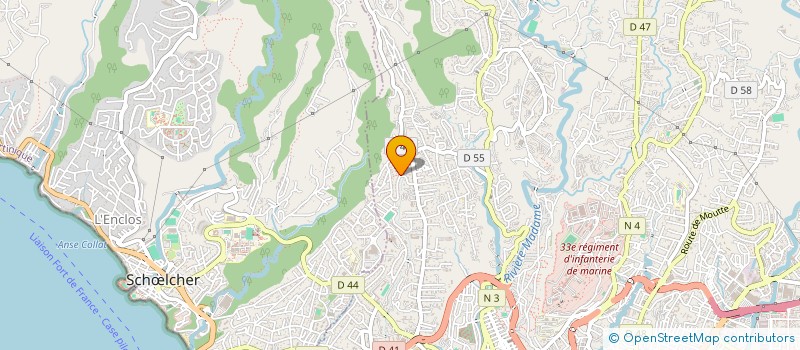 localisation de l'entreprise MONSIEUR NICOLAS URSULET  FORT-DE-FRANCE