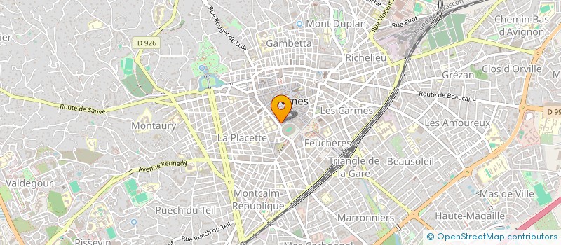 localisation de l'entreprise MONSIEUR NICOLAS VACHER à NIMES