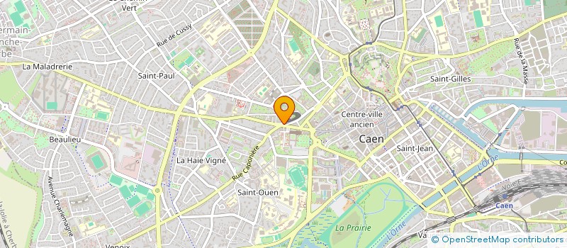 localisation de l'entreprise MONSIEUR NICOLAS VAILLAND à CAEN