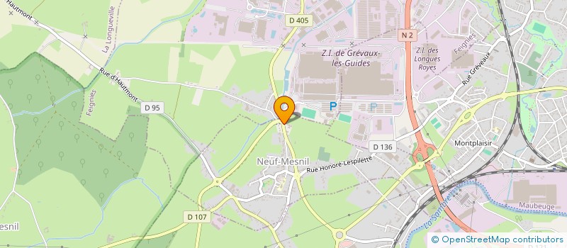localisation de l'entreprise MONSIEUR NICOLAS VAILLANT à NEUF-MESNIL
