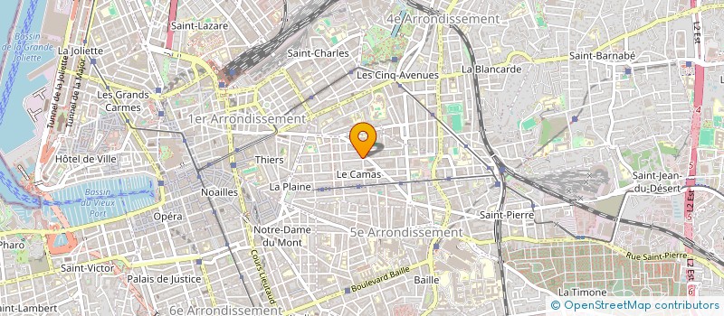 localisation de l'entreprise MONSIEUR NICOLAS VAILLANT à MARSEILLE