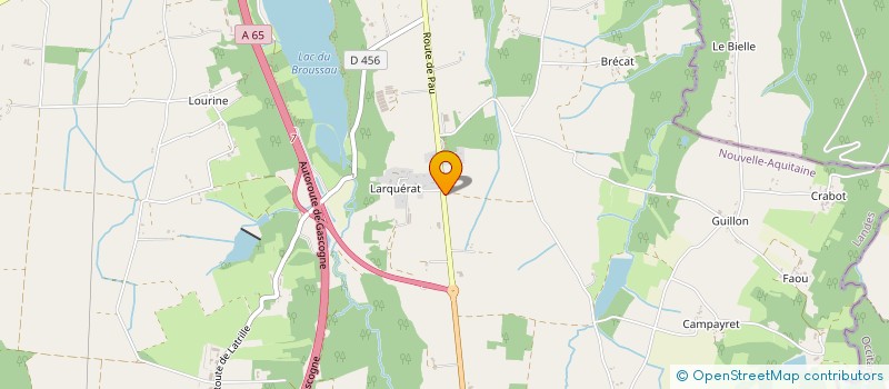 localisation de l'entreprise MONSIEUR NICOLAS VALADOUR  AIRE-SUR-L'ADOUR