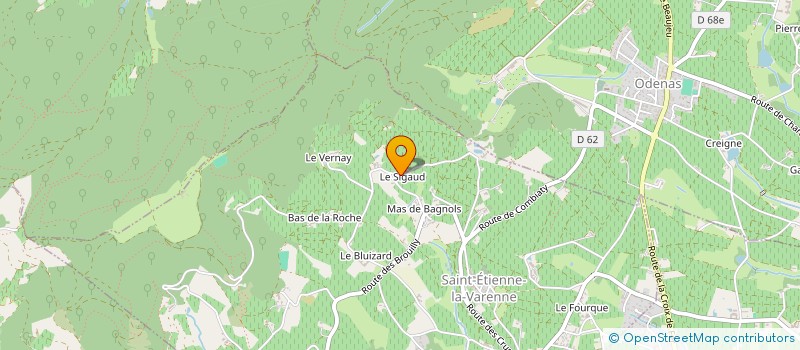 localisation de l'entreprise MONSIEUR NICOLAS VALANCE  SAINT-ETIENNE-LA-VARENNE