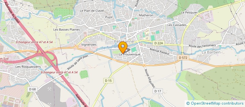 localisation de l'entreprise MONSIEUR NICOLAS VALANTIN  PELISSANNE