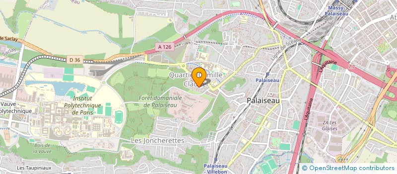localisation de l'entreprise MONSIEUR NICOLAS VALENTIN à LONGJUMEAU