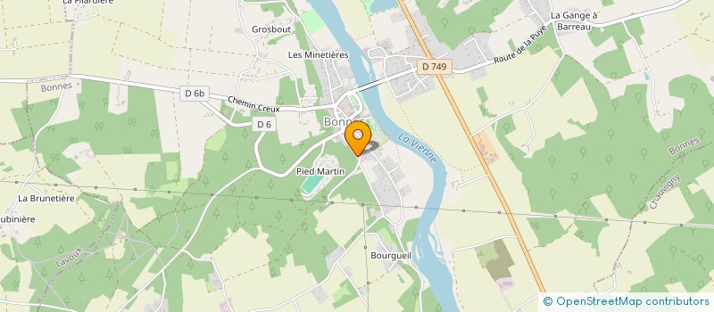 localisation de l'entreprise MONSIEUR NICOLAS VALIDZIC  BONNES