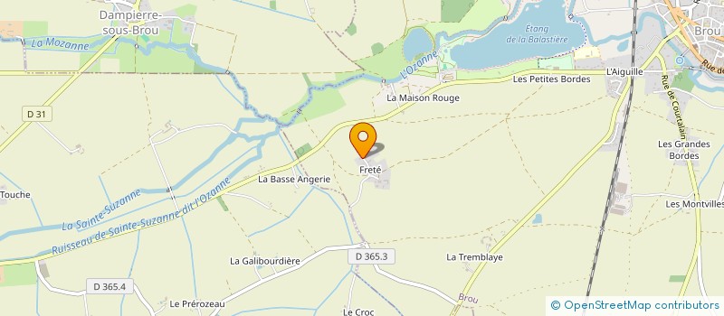 localisation de l'entreprise MONSIEUR NICOLAS VALLEE à BROU