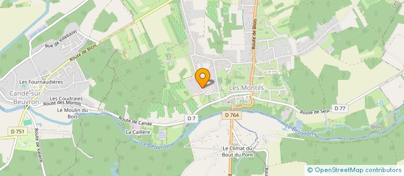 localisation de l'entreprise MONSIEUR NICOLAS VALOTEAU à CHAILLES