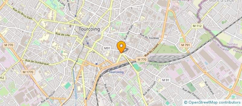 localisation de l'entreprise MONSIEUR NICOLAS VAN DER DONCKT à TOURCOING