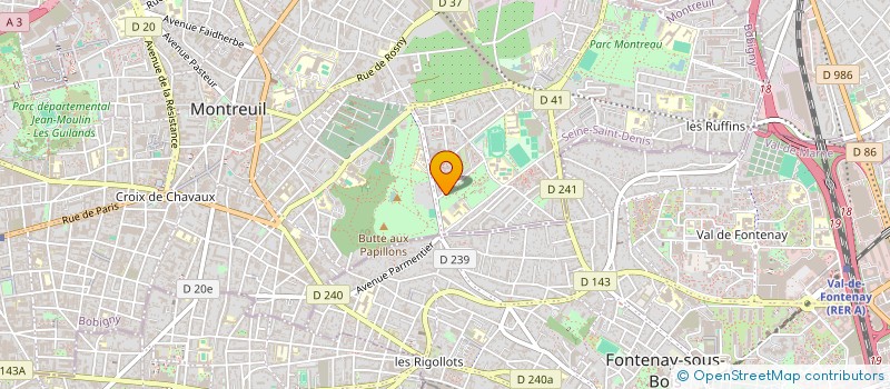 localisation de l'entreprise MONSIEUR NICOLAS VAN EYCK à MONTREUIL