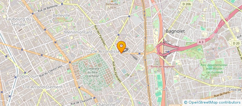 localisation de l'entreprise MONSIEUR NICOLAS VAN PRADELLES DE PALMAERT  VILLEMOMBLE