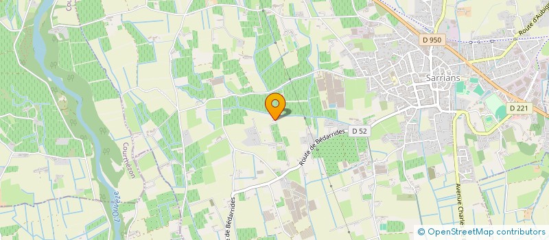 localisation de l'entreprise MONSIEUR NICOLAS VANDEPORTAL  SARRIANS