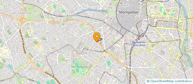 localisation de l'entreprise MONSIEUR NICOLAS VANDERMARLIERE à MONTPELLIER