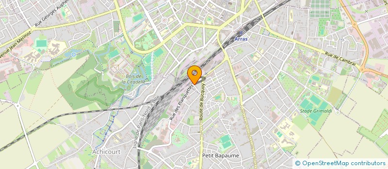 localisation de l'entreprise MONSIEUR NICOLAS VANDIONANT à ARRAS