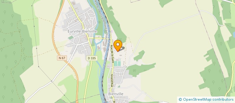 localisation de l'entreprise MONSIEUR NICOLAS VANEL  EURVILLE-BIENVILLE