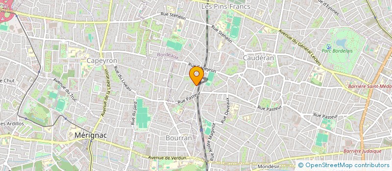 localisation de l'entreprise MONSIEUR NICOLAS VANKEMMEL  BORDEAUX