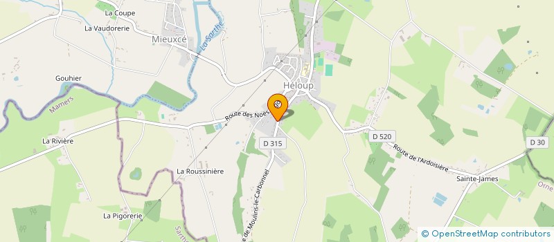 localisation de l'entreprise MONSIEUR NICOLAS VANNIER à HELOUP