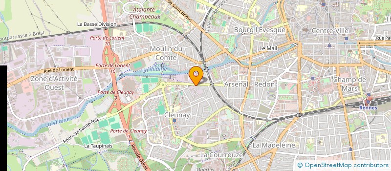 localisation de l'entreprise MONSIEUR NICOLAS VANNIER  CALORGUEN