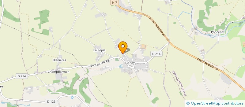 localisation de l'entreprise MONSIEUR NICOLAS VANSTRACEELE à LANGY