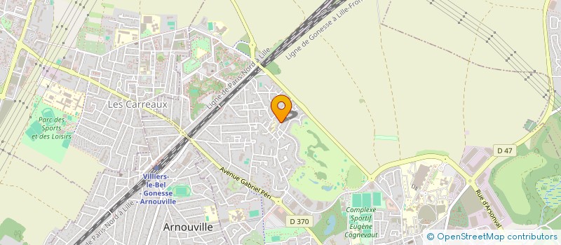 localisation de l'entreprise MONSIEUR NICOLAS VANTHAVONG à GONESSE