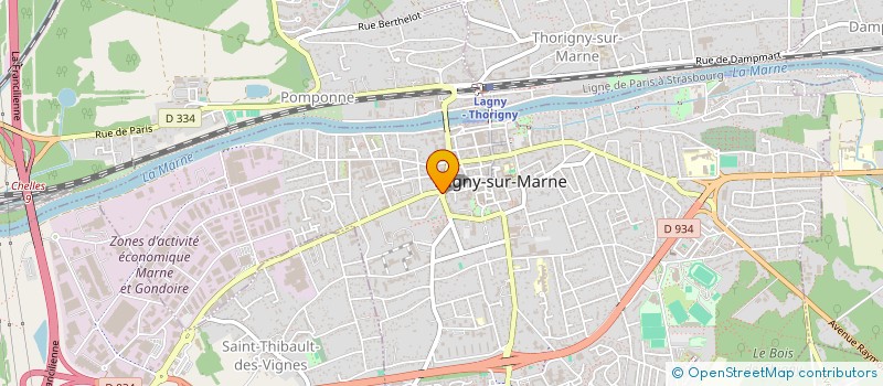 localisation de l'entreprise MONSIEUR NICOLAS VAQUERO  LAGNY-SUR-MARNE