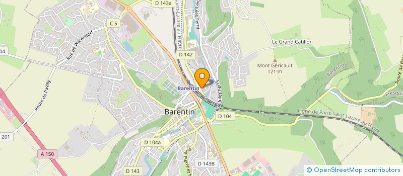 localisation de l'entreprise MONSIEUR NICOLAS VARNIERE  BARENTIN