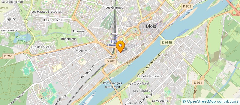 localisation de l'entreprise MONSIEUR NICOLAS VASSEUR  BLOIS